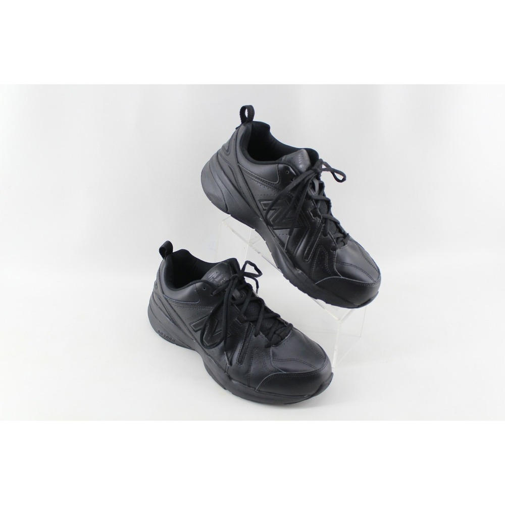 New Balance Men's 608 V5 MX608AB5 Black Slip Resistant Shoes Sneakers Size 11 4E